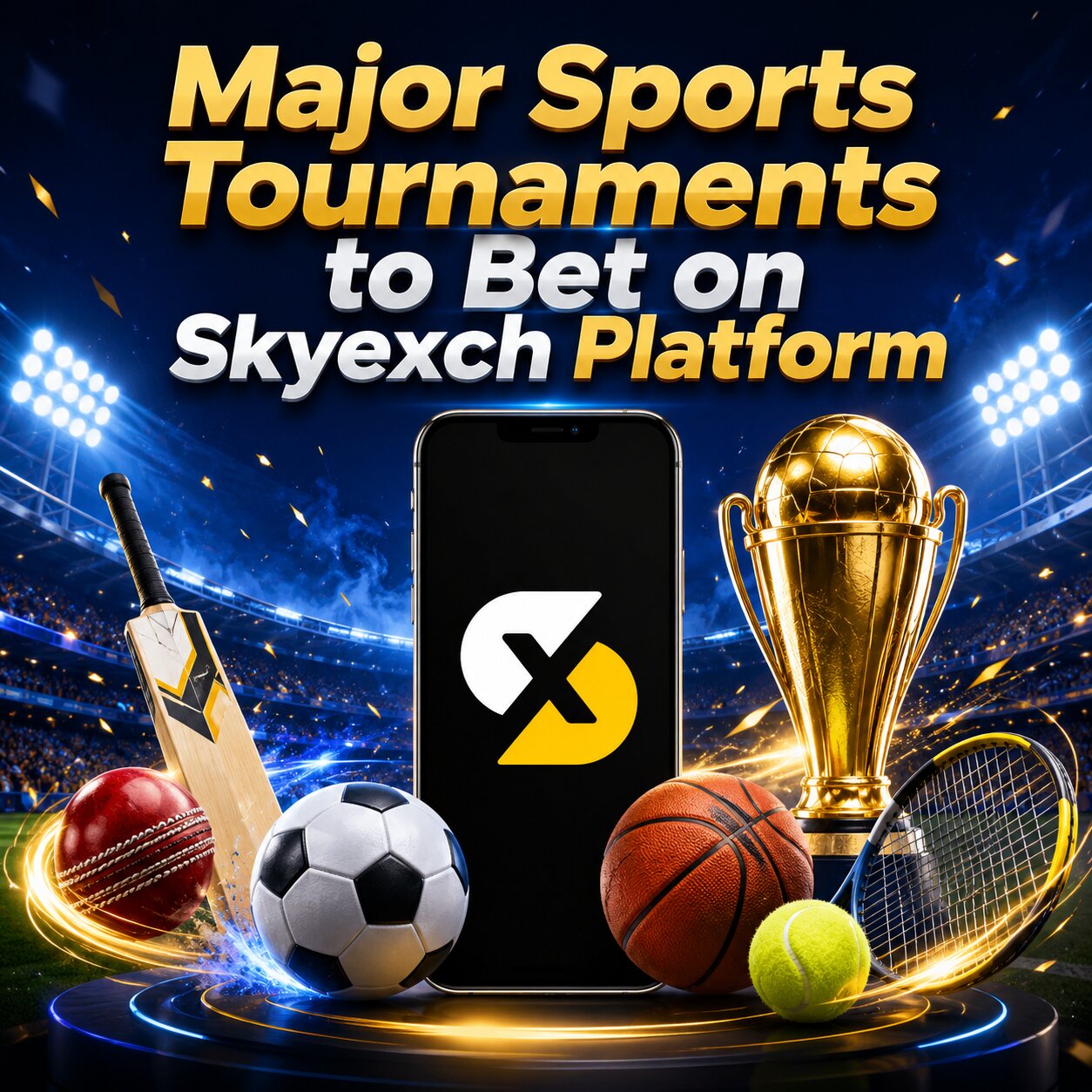 Major Sports Tournaments to Bet on Skyexch Platform